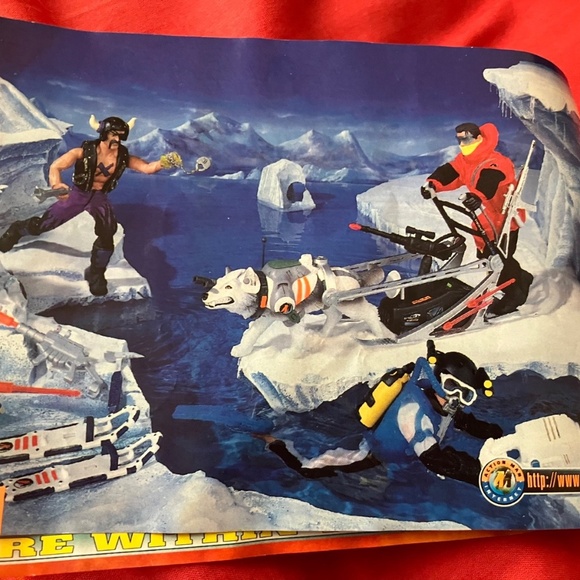 1997-99 Vintage Action Man Polar Mission with sound + Arctic Kit + Ski Extreme - Picture 5 of 8
